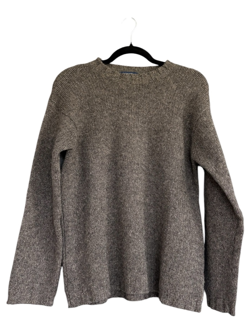J. Crew Men’s 100% Wool Crewneck Sweater Gray Heather Size Small